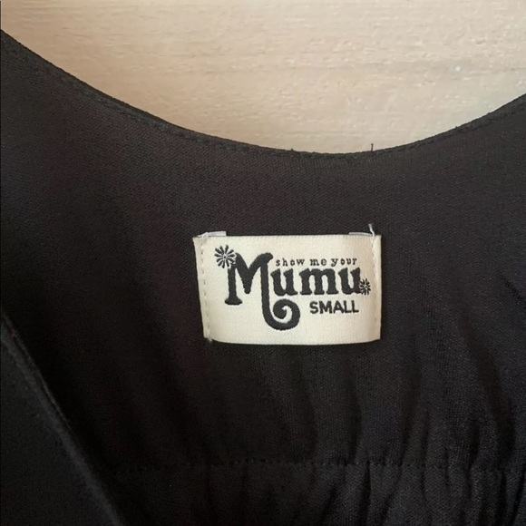 Show Me Your Mumu Caitlin Ruffle Maxi Dress S $178 - Picture 7 of 7